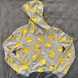 Simpsons Sweatshirt Girls size 12-14y